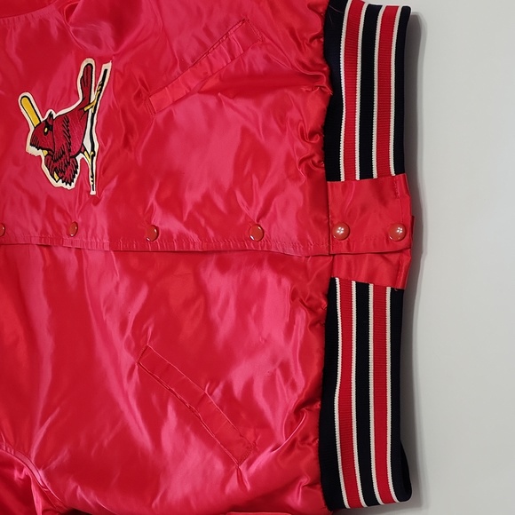Vintage St Louis Cardinals Satin Bomber Jacket - Picture 5 of 16